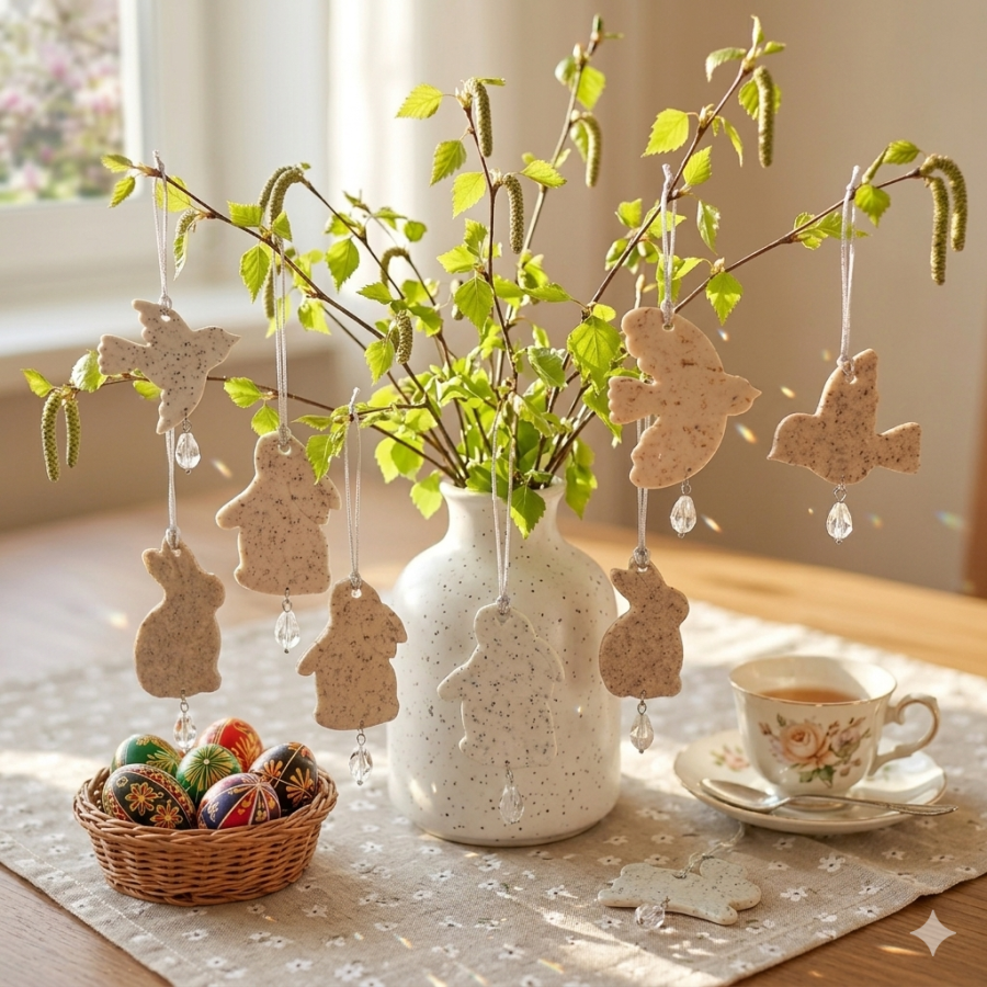 Velykų dekoracijos |Kiškiai + Paukščiai|